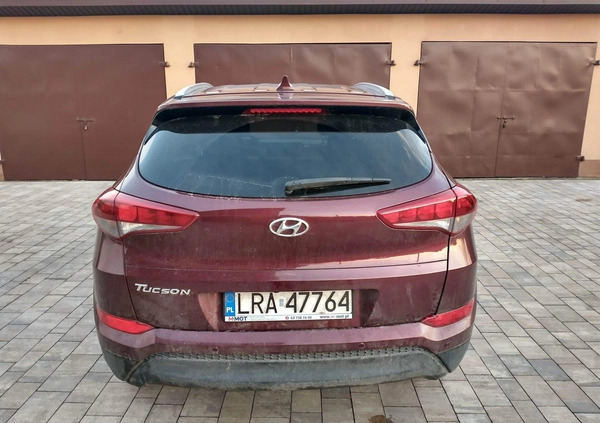 Hyundai Tucson cena 74900 przebieg: 125000, rok produkcji 2018 z Sosnowiec małe 46